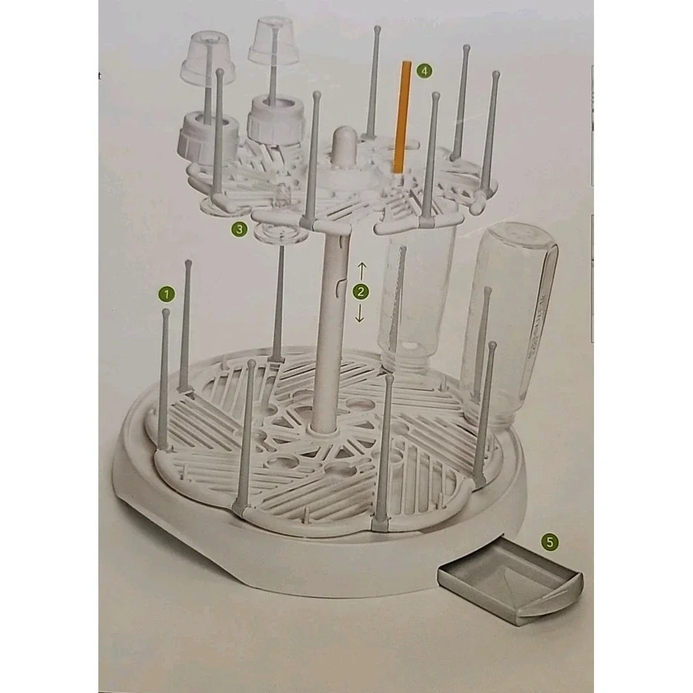 Munchkin‎ High Capacity Drying Rack, White